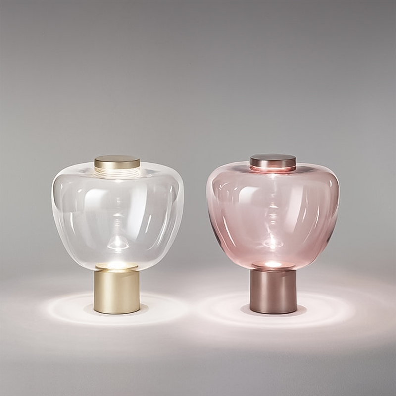 后现代轻奢彩色台灯北欧简约客厅C书房卧室床头酒店样板间创意台