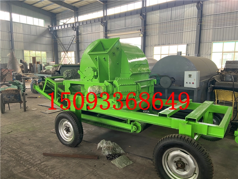 现货废旧木板木材粉碎机 树枝木B屑原木削片机 锯末粉碎机价格