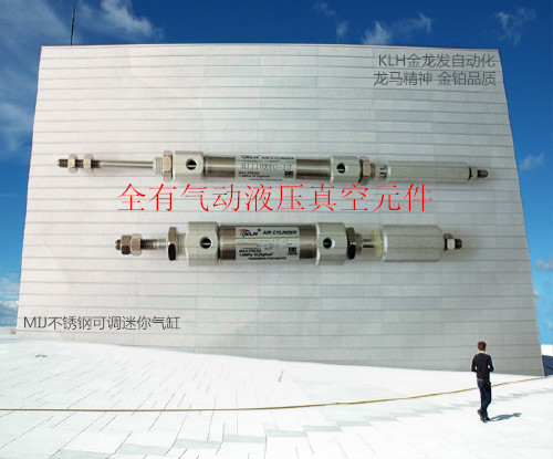 ISO6432不锈钢可调气缸MIJ10X1C00-50-S/MIJ10*100-50