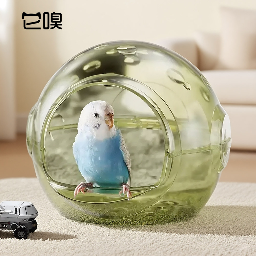 它嗅小宠星球鸟窝鹦鹉玩耍小窝
