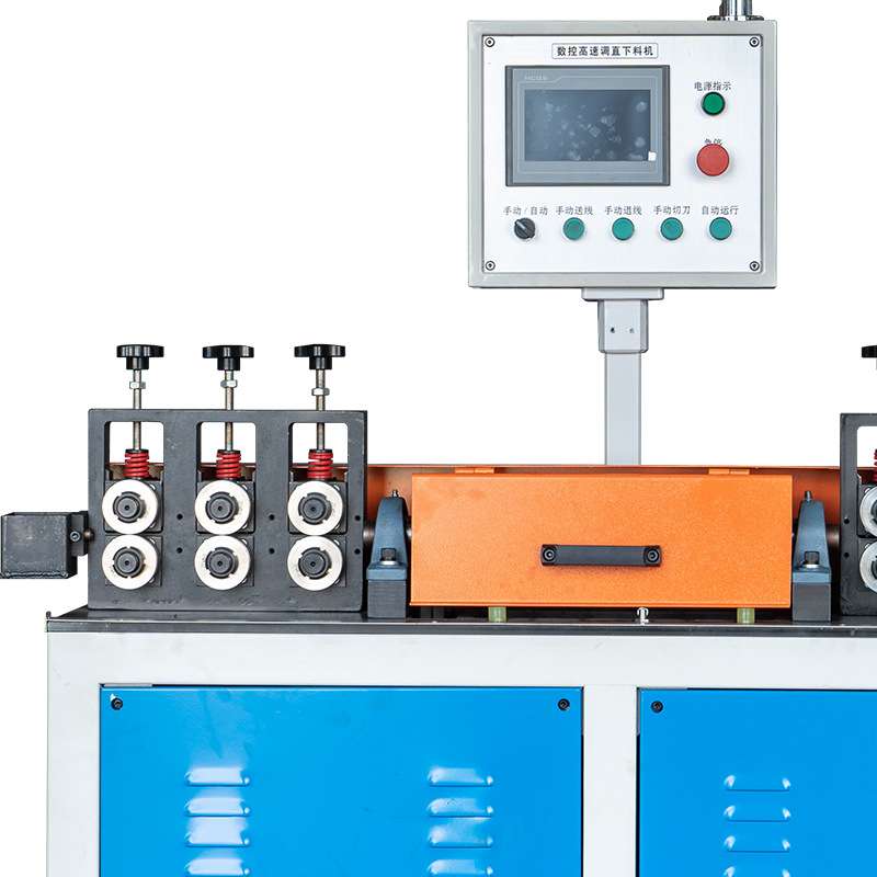 定切调直机全自动伺服铁线调直机 速螺纹钢筋矫直切断机