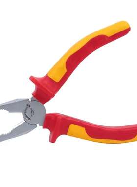 钢盾绝缘钢丝钳老虎钳尖嘴钳斜嘴钳寸7寸8寸VED电工专用S046010