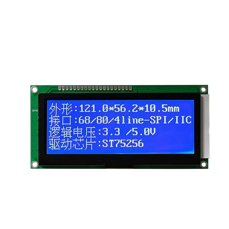 4.2寸19264点阵屏lcd液晶屏COG显示模块LCM显示模组并口SPI串口