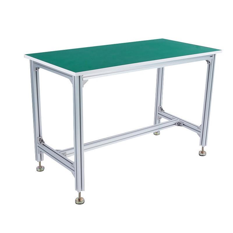 LED灯具工厂流水线工作台车间用工作台桌 工厂双层防静电工作台