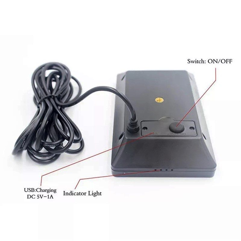 监控太阳能板充g电器 摄像头内置18650电池太阳能充电板 3米DC接