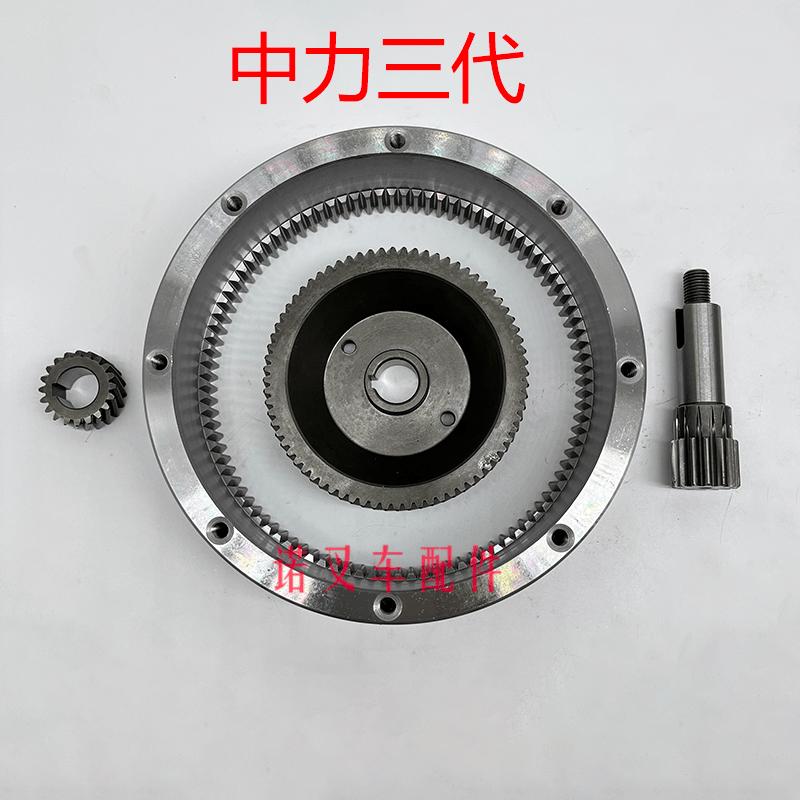 中力电动叉车齿轮诺力合力龙工托盘搬运小金刚驱动轮电机齿轴配件