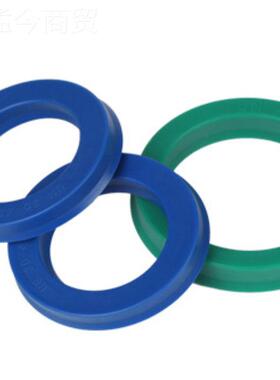 U口N型孔轴通用液压0密封圈绿色进料 2AVB380*26*1 TPU聚氨酯耐磨