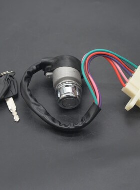 盘式农用车462i电门锁三四轮摩托车点火开关钥匙东升4线/5线电门