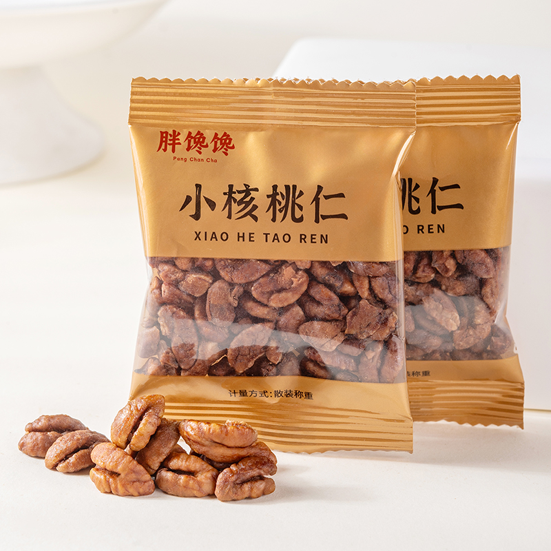 2025年新货临安山核桃仁小包装小核桃仁坚果核桃肉休闲零食特产