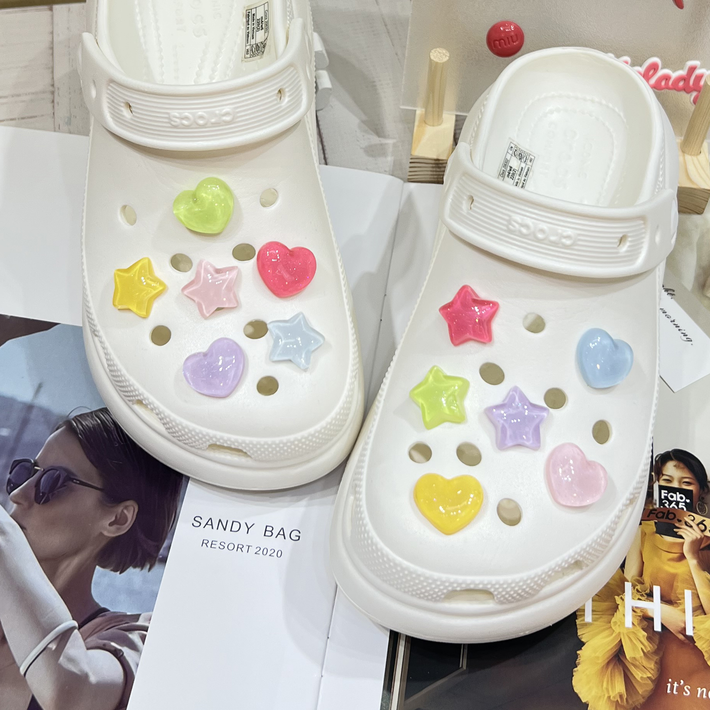 洞洞鞋配饰可拆卸鞋子卡扣DIY