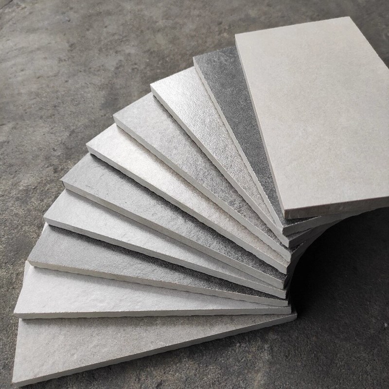 佛山侘寂风微水泥通体瓷砖800x800客厅哑光仿古地板砖全瓷灰地砖