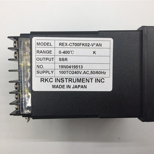 C700FK02 REX AN智能经济型温控表 12V 新品 温控器SSR输出0 RKC
