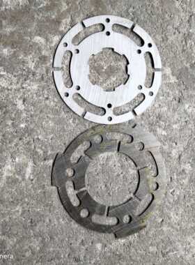 上海第二机床C6150车床DLM0-6.3电磁离合器摩擦片老式三爪波形片