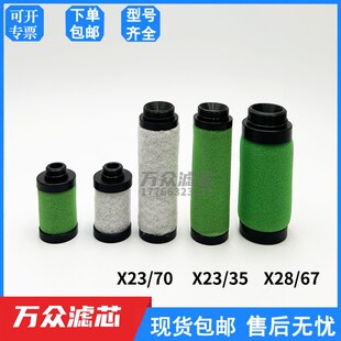 X28 X23 适用RVENTICS三坐标气源精密滤芯X38