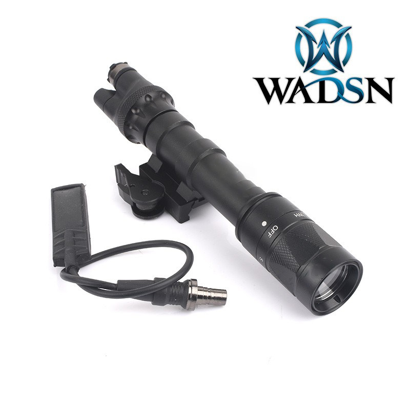 Wadsn沃德森M622V快拆频闪强光超亮战术手电筒户外运动2代照明灯