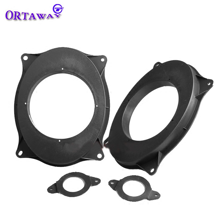 12~15凯美瑞22款汉兰达音响前门改装6X9转6.5寸高音喇叭支架垫圈