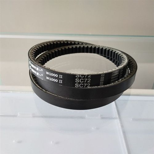 三角带W1000黑一SC72久保田洋马井关福田沃得收割机卸粮皮带