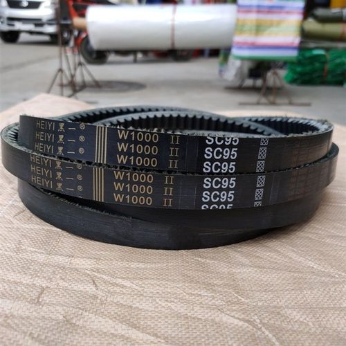 三角带W1000黑一齿SC95-2条久保田洋马福田东华收割机氯丁胶皮带