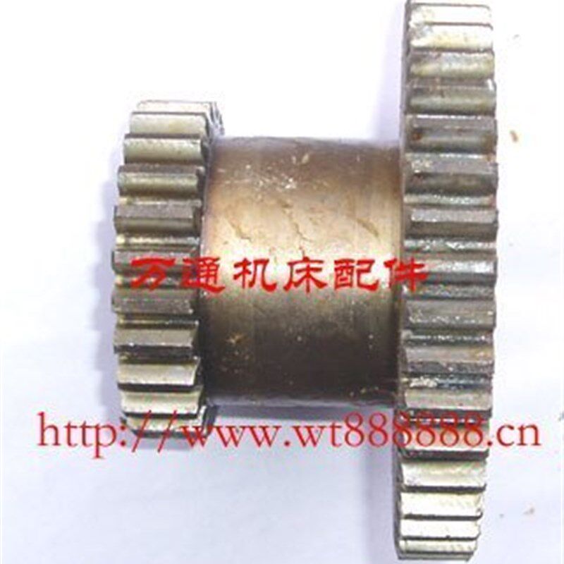 南京机床厂C618 C6136A车床配件2067离合器双联齿轮 Z25/43 3M