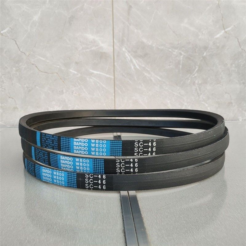 三角带蓝W800-SC46新久保田洋马井关福田大同收割机皮带日本阪东