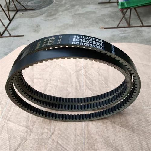 三角带W1000黑一齿SC102/2535L洋马常发收割机皮带氯丁胶芳纶