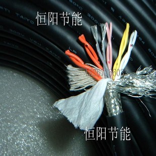 日本进口太阳12芯0.3平方双绞屏蔽线0.34信号线控制线6P22AWG柔软