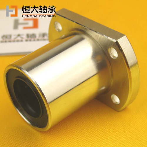 电镀扁法兰不生锈防锈双切边椭圆型直线轴承10LMH12UULMH16UU20 8