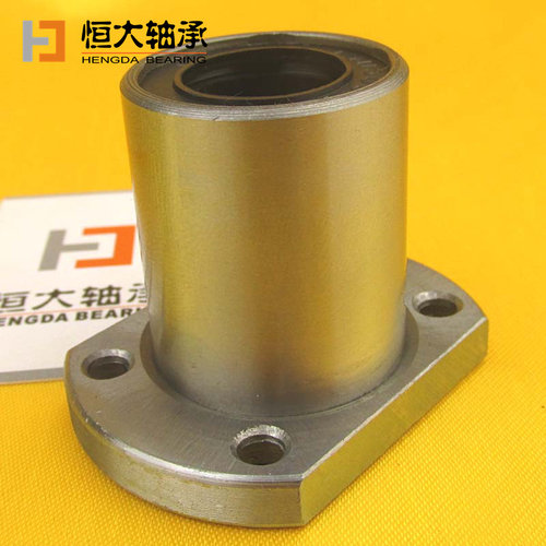 双切边椭圆法兰型直线轴承光轴滑动滑块LMH10UULMH12UULMH16UU