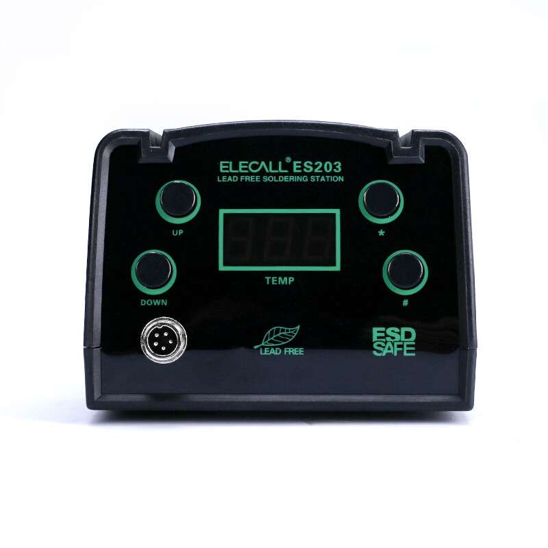 伊莱科ES203大功率高频焊台数显可调温恒温电烙铁90W200-500℃X20