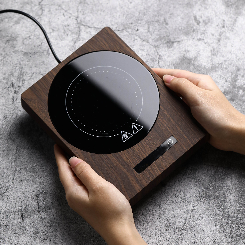 加热杯垫可100度m烧水电热保温茶壶底座55办公室智能调温恒温宝