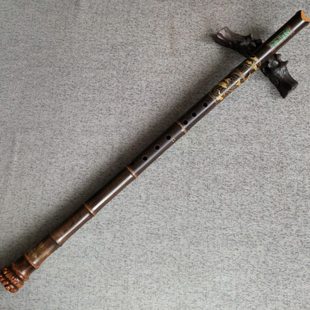 欧特海竹根洞箫通口南箫萧乐器唐式尺八短箫六八孔紫竹大头箫包邮