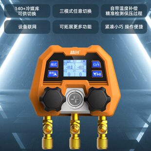 精创DMG-4B数字双表阀 耐摔压力计 电子压力表雪种冷媒剂精准加注