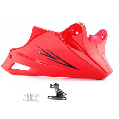 摩托车MSX125银钢小怪兽迷你YG125-21A下导流罩发动机罩改装配件