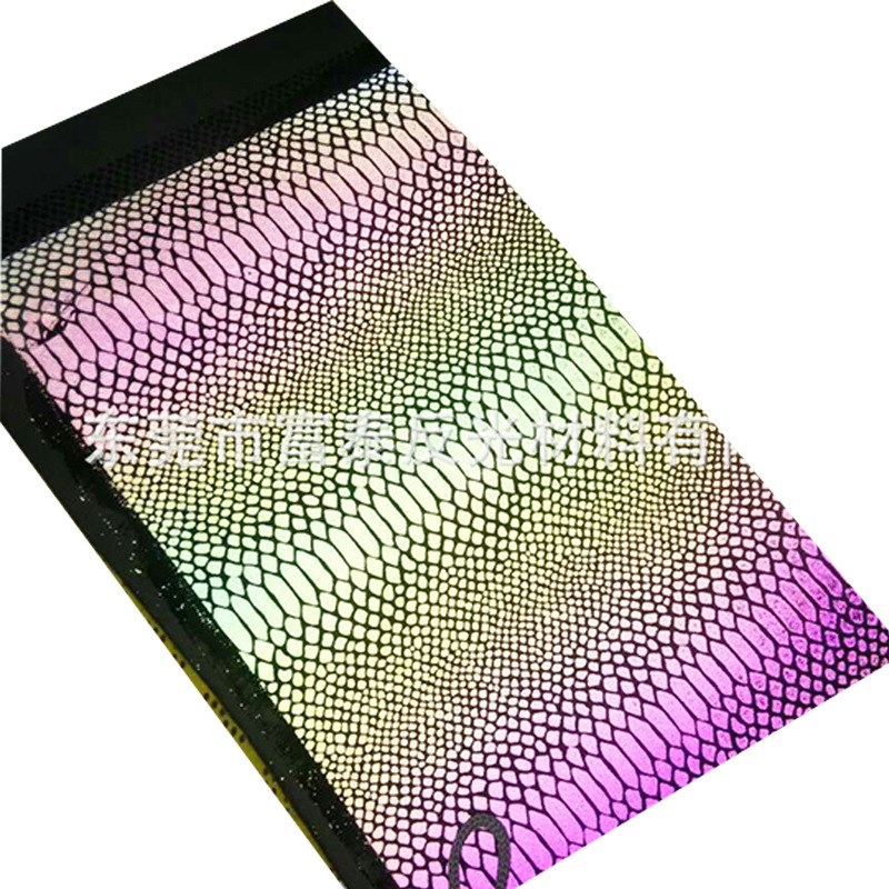 炫彩系列高光渐变反光膜 玻璃微珠炫彩反光膜 彩色印花反光材料