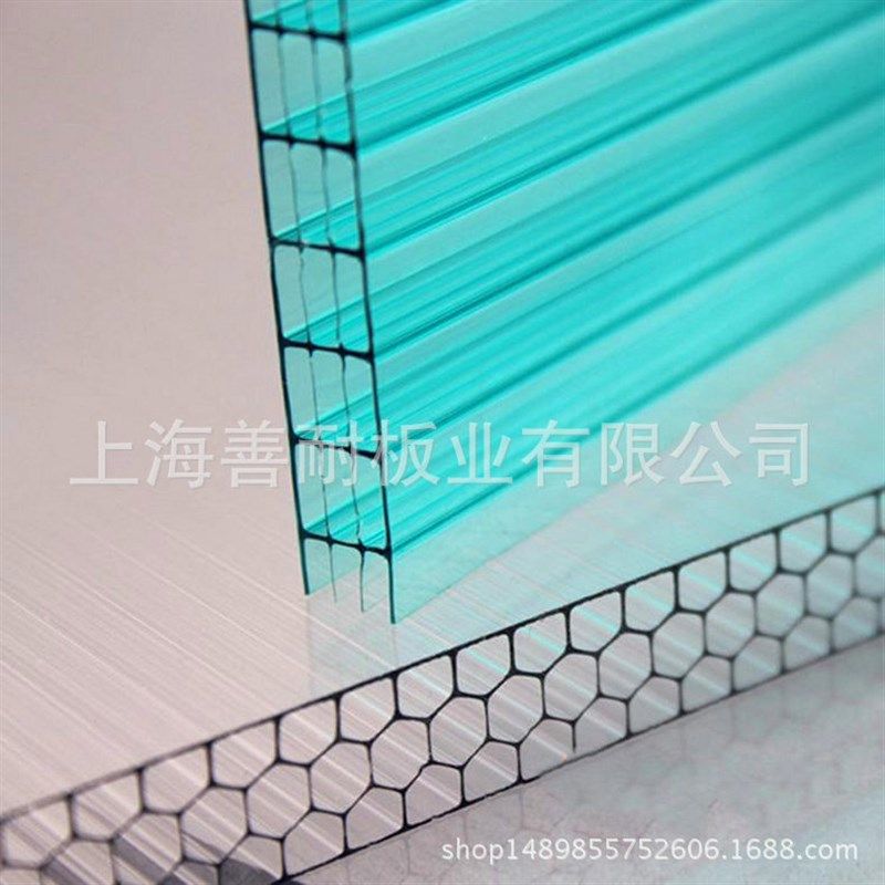 PC板 阻热防静电蜂窝PC阳光板 温室中空彩色透明8mmPC阳光板,农机/农具/农膜,温室阳光板,淘宝优惠券,粉丝福利购,淘宝优惠卷
