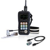 穿透10mm涂层测量钢板厚度 TT380 高精度超声波测厚仪 0.01