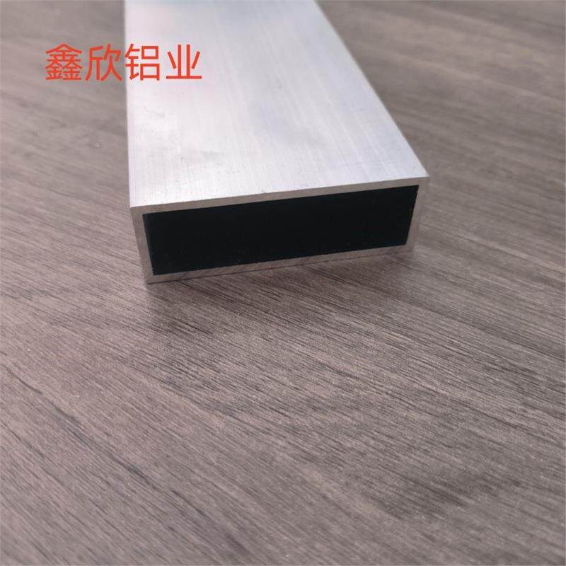 铝合金扁管20x40 20x50 20x60 20x80 20x100矩形管木纹烤漆铝方管