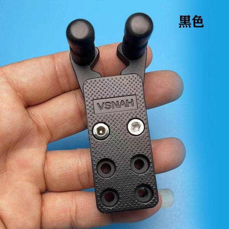 猫头鹰专用不锈钢夹弹器防滑自动归位高精度散放器两轴联动撒放器