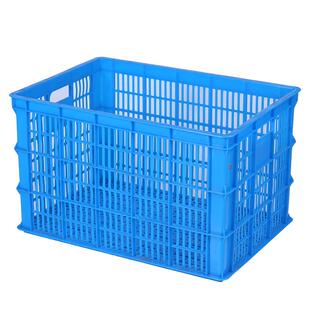 周转筐680塑料加厚工业框胶框周转箱可叠加收纳筐塑料篮厂家直销