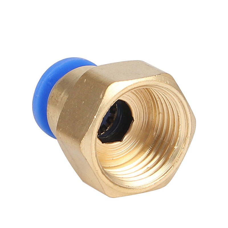 PCF8-02气动接头内螺纹快插气管快速接头4-01内丝10-03直通12-04