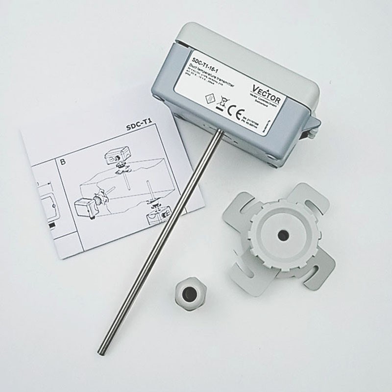 伟拓Vector风管型SDC系列-T1-16 SDC-H1T1-16温湿度变送器/传感器