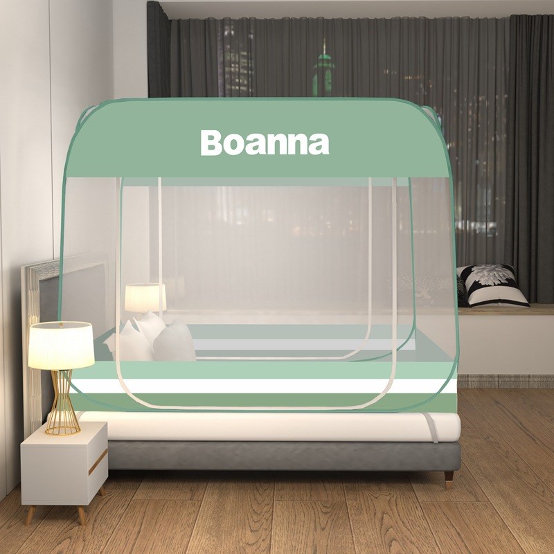 厂家直销夏季防蚊蒙古包蚊帐双开门免安装儿童防摔全包底加高加密