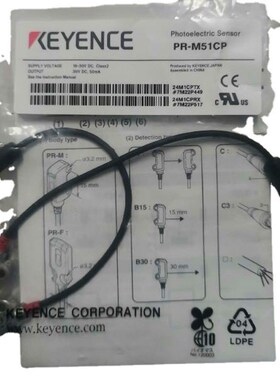 基恩士放大器内置型光电传感器 PR-M/F系列PR-F51CP 连接器型0.6m