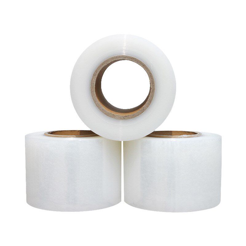 小卷PE缠绕膜5cm捆菜膜围膜电线膜嫁接膜 外卖打包盒封口膜