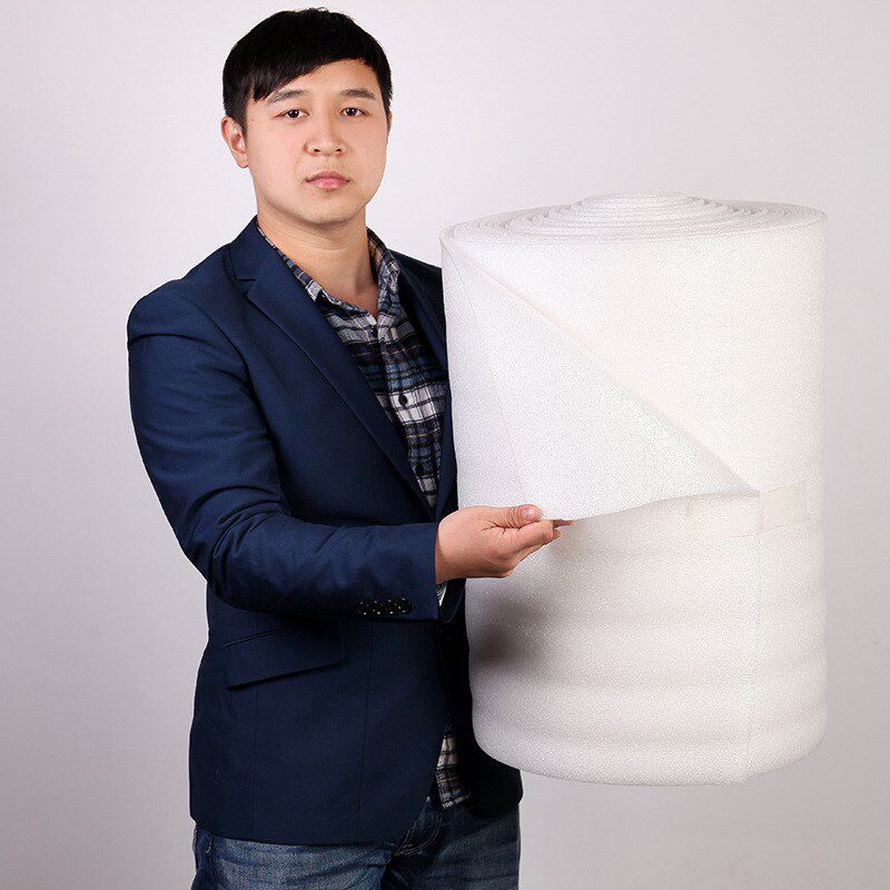 厚8MM宽100cm防震发泡膜塑料泡沫包装膜EPE珍珠棉长16米一卷