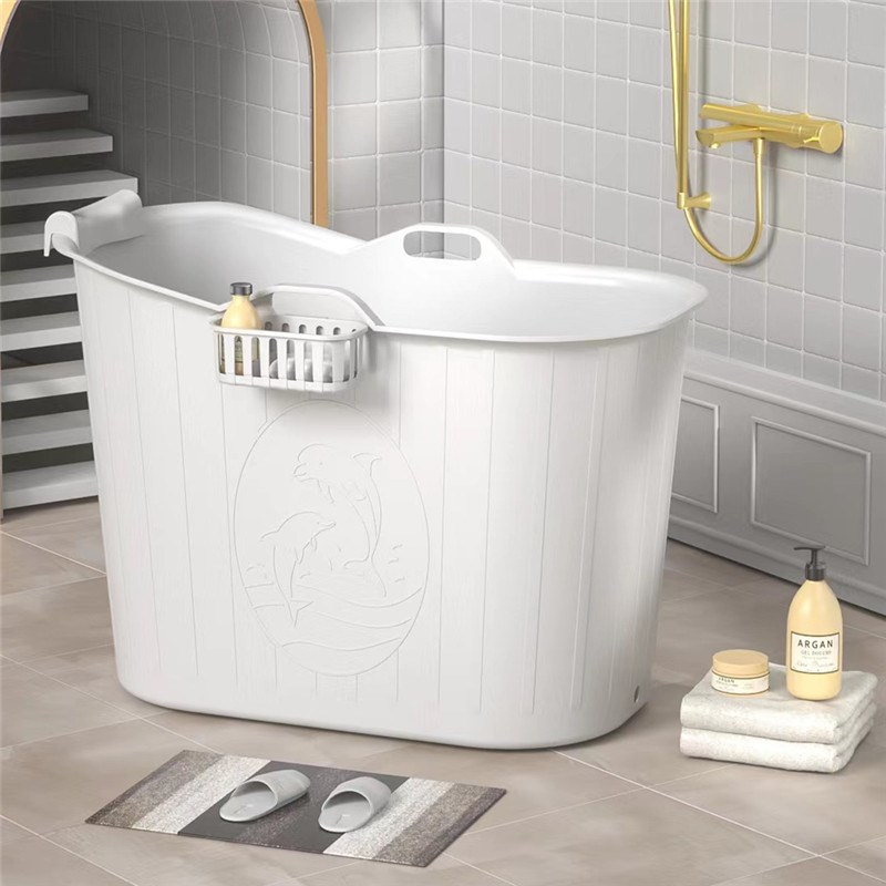 加厚不变形塑料浴桶成人洗澡桶泡澡桶浴盆浴缸桑拿桶沐浴可坐厂供