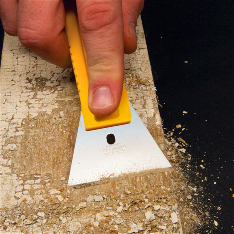 日本OLFA不锈钢铲刀刮刀SCR-S/M/L割刀清洁玻璃地板油烟机小刀