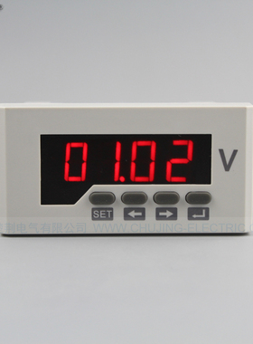 CJ-DV51-T 直流电压表 DC 0-200V 量程 200V电压表 带RS485通讯