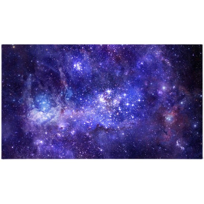 宇宙夜空ktv酒吧房间私人影院星空顶主题壁纸天花板吊顶装饰墙纸