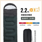 新四季 睡袋成人户外露营便携式 可拼接单双人室内午休酒店隔脏睡袋